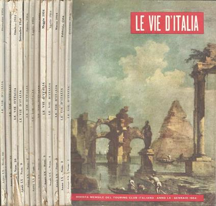 Le vie d'Italia - copertina