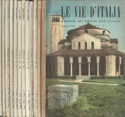 Le vie d'Italia - copertina