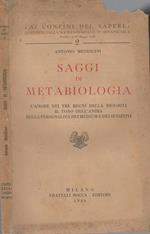 Saggi Di Metabiologia L'Amore Nei Tre Regni Della Biologia Il Tono Dell'Anima Sulla Personalità Dei Medium E Dei Sensitivi