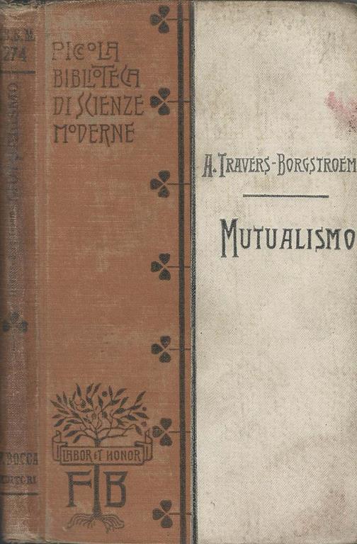 Mutualismo (Una Sintesi) - Arturo Travers-Borgstroem - copertina