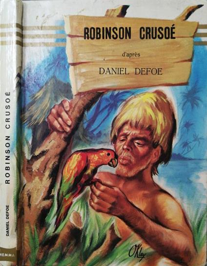 Robinson Crusoe' - Daniel Defoe - copertina