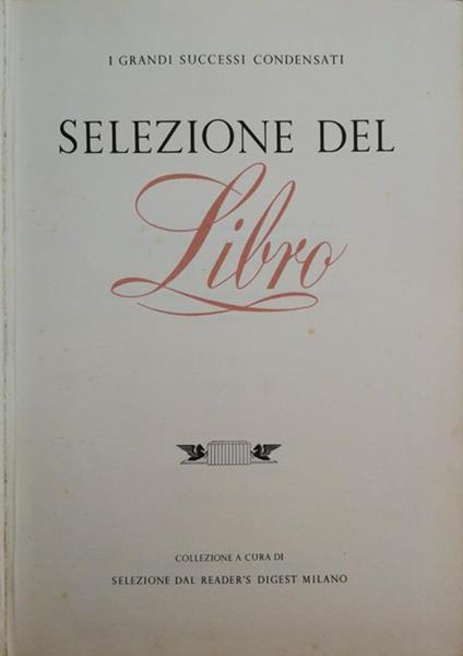 Selezione Del Libro - copertina