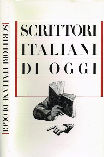Scrittori Italiani Di Oggi - copertina