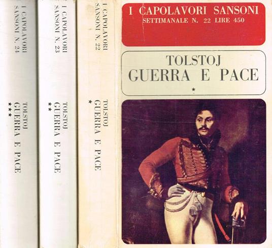 Guerra E Pace 3Voll - copertina