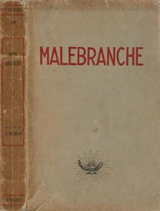 Malebranche - copertina