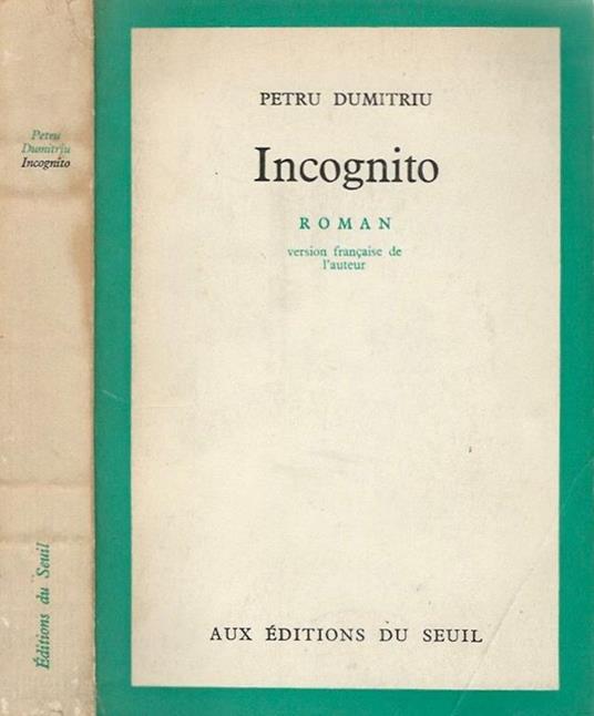 Incognito - copertina