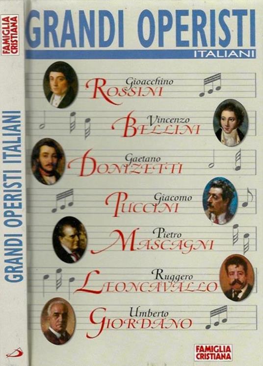 Grandi Operisti Italiani - copertina