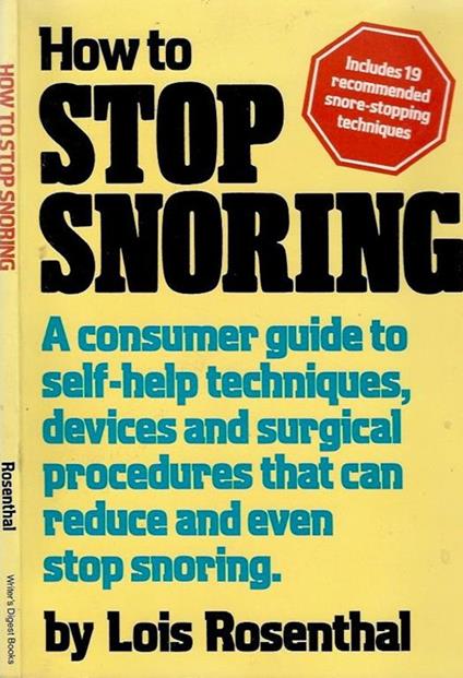How to Stop Snoring - copertina
