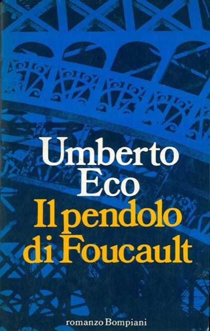 Il pendolo di Foucault - Umberto Eco - copertina