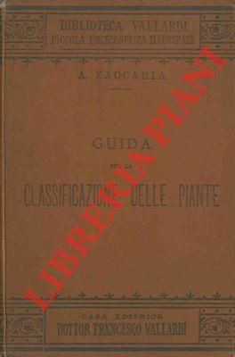 Guida per la classificazione delle piante - Albino Zaccaria - copertina