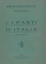 I fasti d'Italia. Poema