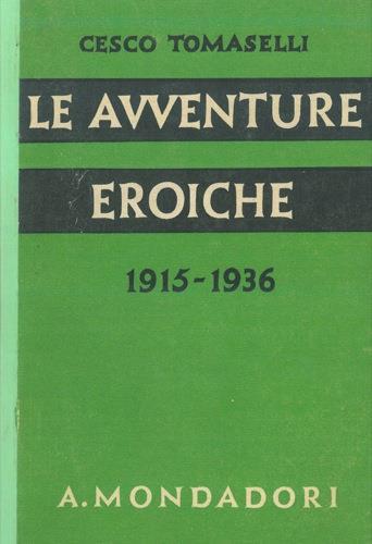 Le avventure eroiche - Cesco Tomaselli - copertina