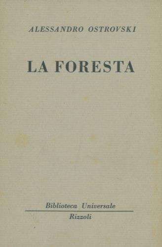 La foresta - Alessandro Ostrovski - copertina