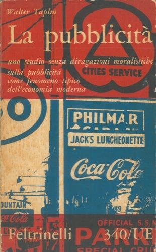 La pubblicità - Walter Taplin - copertina