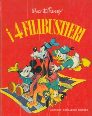 I 4 filibustieri - Walt Disney - copertina