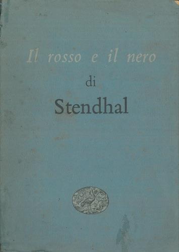 Il rosso e il nero. Cronaca del 1830 - Stendhal - copertina