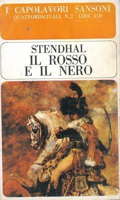 Il rosso e il nero - Stendhal - copertina