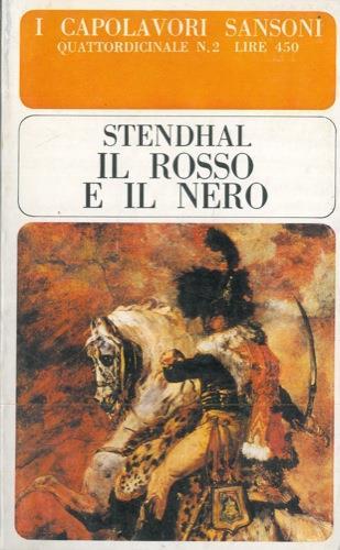 Il rosso e il nero - Stendhal - copertina
