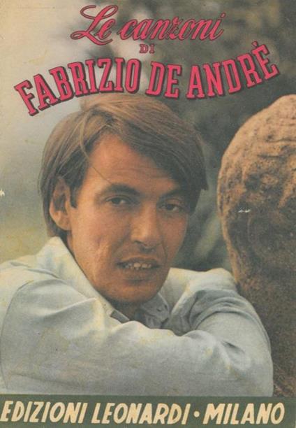 Le canzoni di Fabrizio De Andrè - copertina