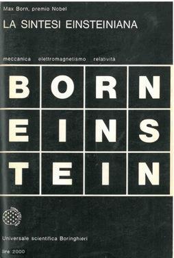 La sintesi Einsteiniana - Max Born - copertina