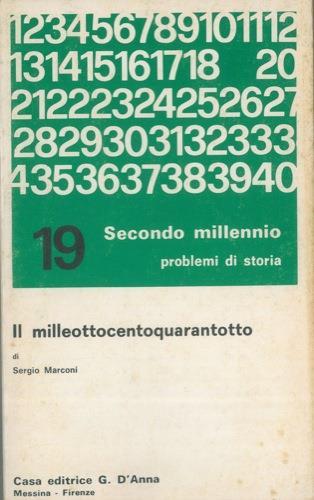 Il millequattrocentoquarantotto - Sergio Marconi - copertina