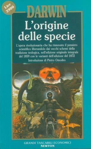 L' origine delle specie - Charles Darwin - copertina