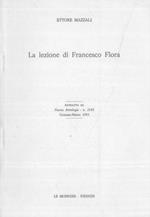 La lezione di Francesco Flora