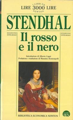 Il rosso e il nero - Stendhal - copertina