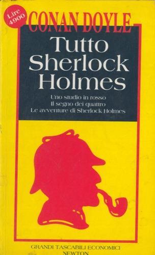 Uno studi in rosso. Il segno dei quattro. Le avventure di Sherlock Holmes - Arthur Conan Doyle - copertina