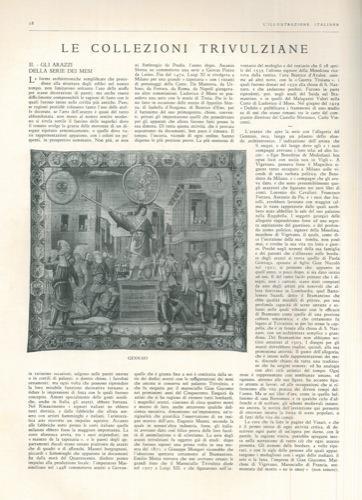 Le Collezioni Trivulziane - Giorgio Nicodemi - copertina