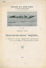 Ulteriori studi sulle radiazioni “mitogenetiche”. II. Influenza di essenze vegetali sulla segmentazione di uova fecondate di Paracentrotus lividus