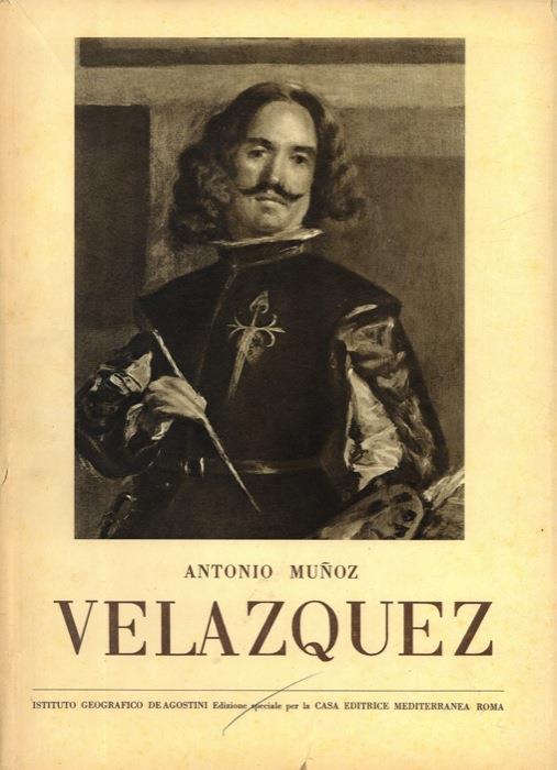 Velazquez - Antonio Muñoz - copertina