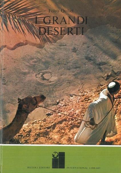 I grandi deserti - Folco Quilici - copertina