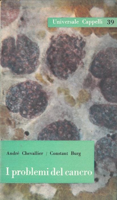 I problemi del cancro - André Chevallier - copertina