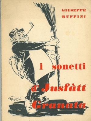I sonetti di Jusfàtt Granata - Giuseppe Ruffini - copertina
