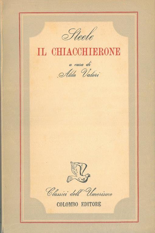 Il chiacchierone - Steele - copertina