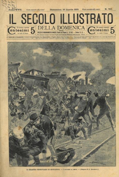 Il disastro ferroviario di Mignanego - A. Bonamore - copertina