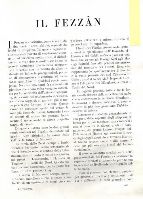 Il Fezzan - Emilio Scarin - copertina