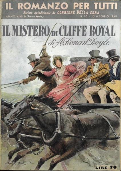 Il mistero di Cluff Royal - Arthur Conan Doyle - copertina