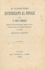 Il patriottisno rivendicato al popolo