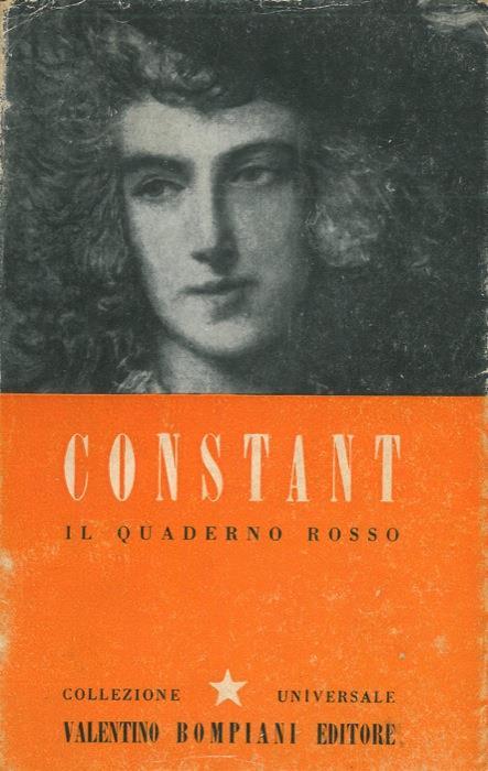 Il quaderno rosso - Benjamin Constant - copertina