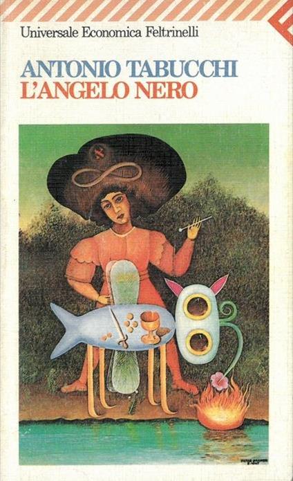 L' angelo nero - Antonio Tabucchi - copertina