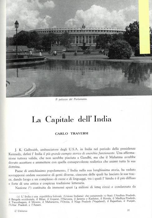 La Capitale dell'India - Carlo Traversi - copertina