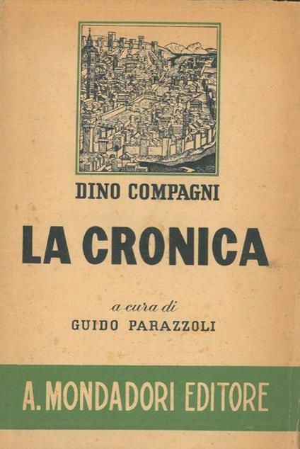 La cronica - Dino Compagni - copertina