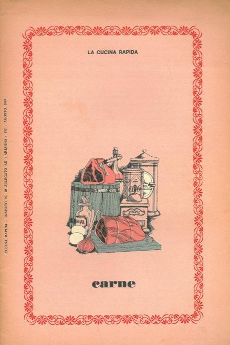 La cucina rapida. Carne - copertina