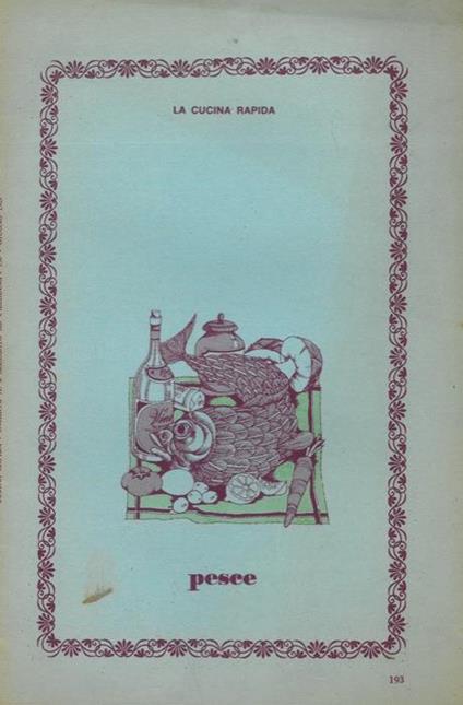 La cucina rapida. Pesce - copertina