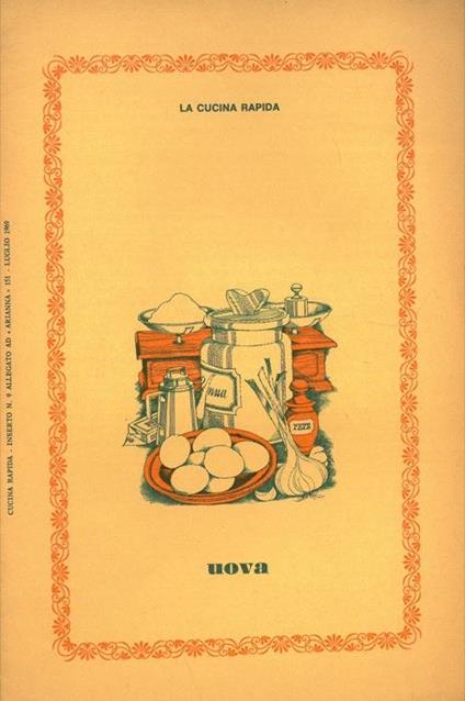 La cucina rapida. Uova - copertina