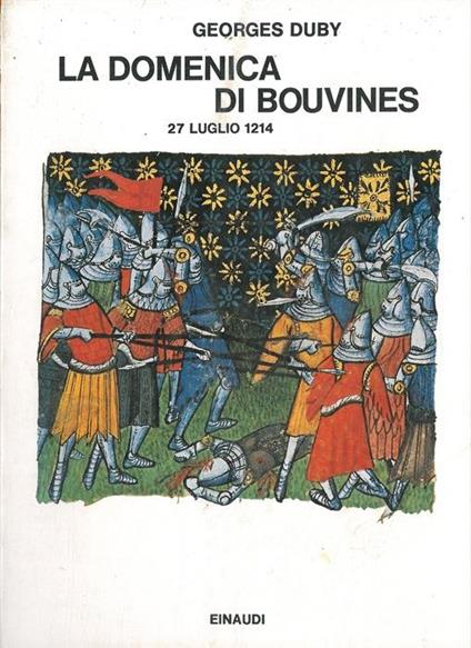 La domenica di Bouvines - Georges Duby - copertina