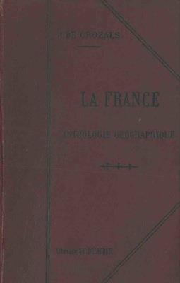 La France. Anthologie geographique - copertina