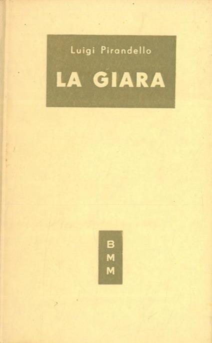 La giara - Luigi Pirandello - copertina